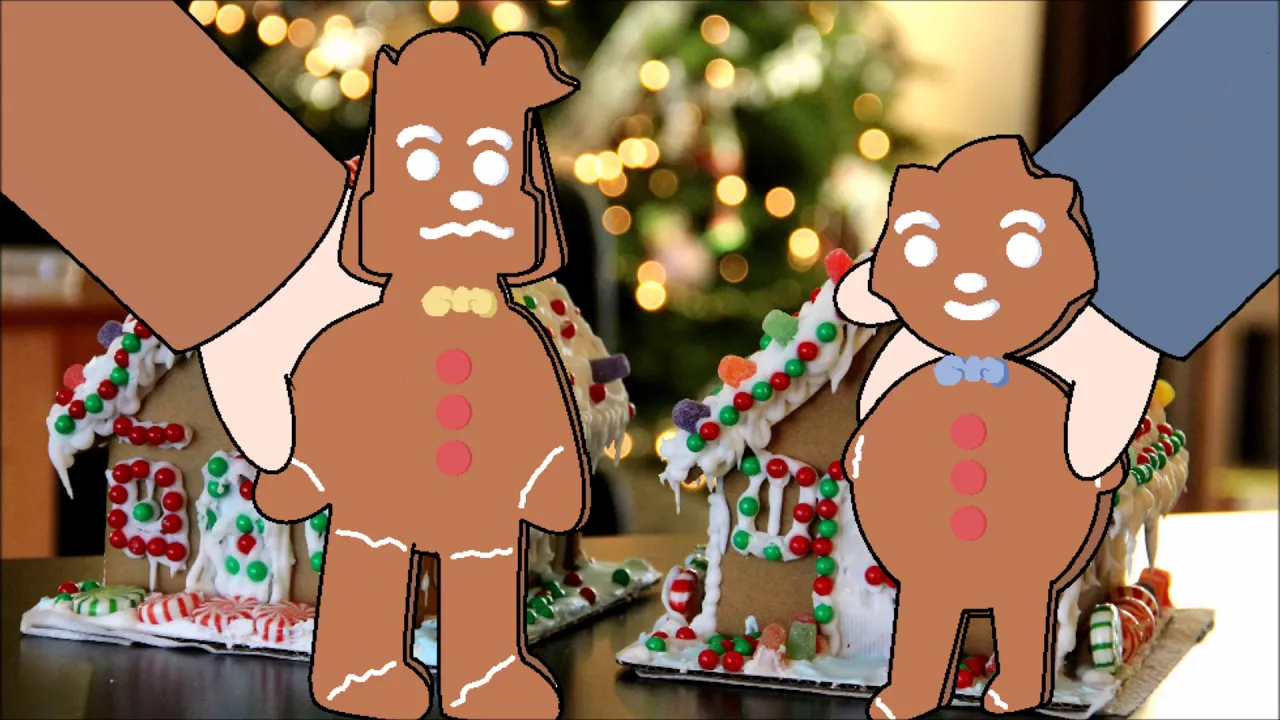 Sonic And His Lover Bartleby Play With Gingerbread Cookies